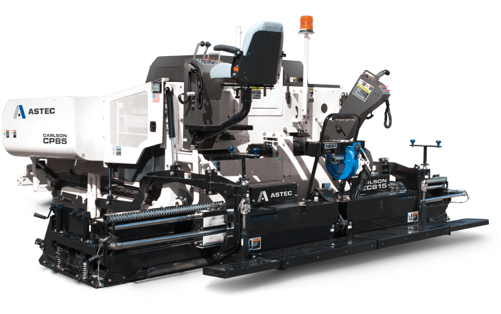 Astec/Carlson CP85 Commercial Asphalt Paver JBEC Johnstone Brothers