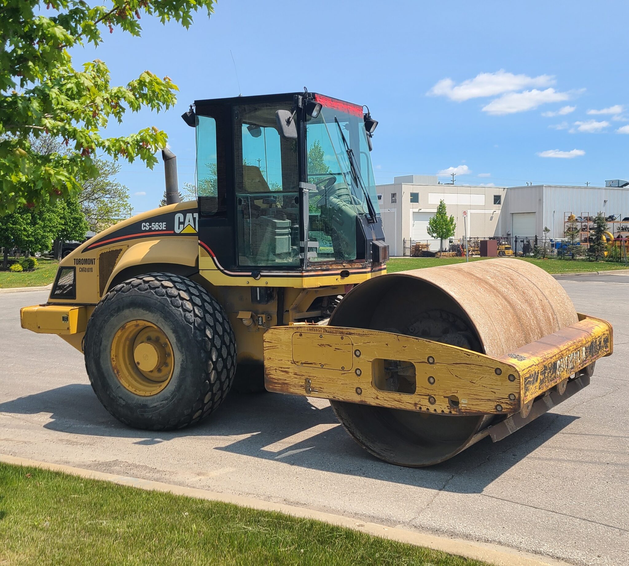 Cat CS563E Compaction Roller, SOLD JBEC Johnstone Brothers