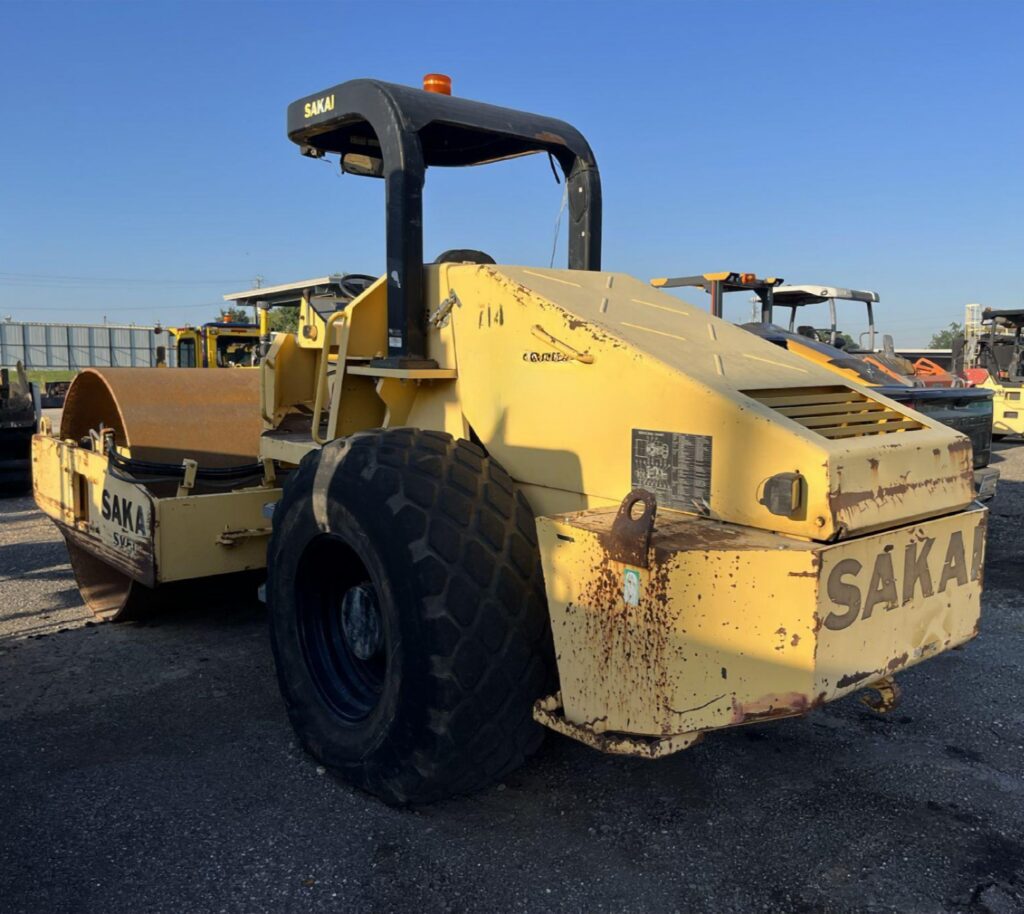 Sakai SV505D Soil Roller SOLD JBEC Johnstone Brothers Equipment
